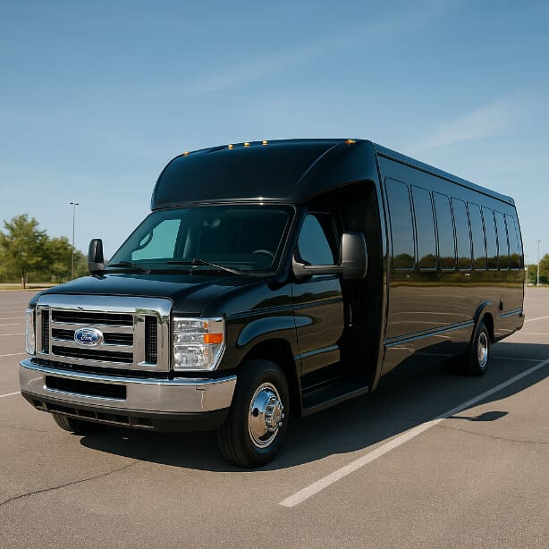 Charter Bus Rental Wyoming 18 Passenger Minibus