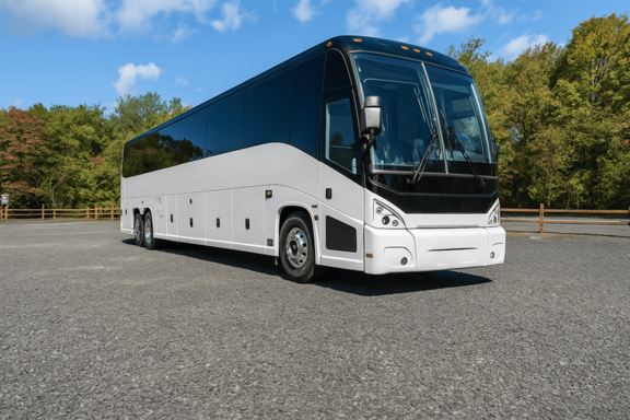 Charter Bus Rental Wyoming 56 Passenger Charter Bus